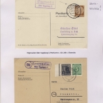 Augsburg - Landpoststellen, Sammlung (121 versch. Belege)