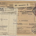 DR - 3x50 Pfg. Hindenburg u.a., Paketkarte i.d. SCHWEIZ Markneukirchen 1934 n.