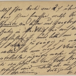 1 Gr. gr. Brustschild, Postkarte Sangerhausen - Halle 1874 Paris 1873