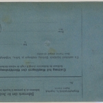 DR - 50+20+10 Pfg. Paketkarte n. DÄNEMARK Brandenburg (Havel) - Kopenhagen 1887