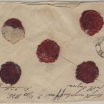 DR - 50 PfgE Wertbrief K2 Liebsgen - Kötzschenbroda b. Dresden 1875 Lagervermerk