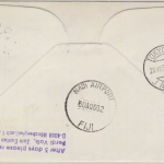 UNO Genf - Air New Zealand Zuleitungspost 1st-Flug Tokyo Nadi 1982 missent Fiji