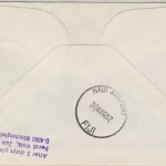 Japan - Air New Zealand 1st-Flug Tokyo - Nadi 1982 Luftpostbrief "missent Fiji"