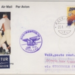 Island - Scandinavian Airlines Zuleitung Olympic Team Flight 1988 n. Seoul