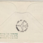 Island - AUA Österreich Zuleitungspost 1st-Flug Wien - Sofia ü. Kopenhagen 1967