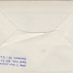 Island - AUA Österreich Zuleitungspost 1st-Flug Düsseldorf - Wien 1976