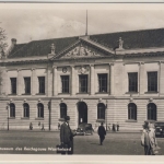 Posen - Landesmuseum d. Reichsgaues Wartheland, sw-Fotokarte, gelaufen 1941