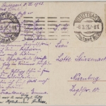 Württemberg - Juxkarte "Des ist der Schwob", gelaufen 1923