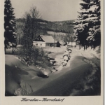 Tschechien/Sudetenland - Harrachov/Harrachsdorf, sw-Fotokarte gelaufen ca. 1935