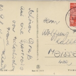 Mecklenburg-Vorpommern - Güstrow, sw-Mehrbildfotokarte, gelaufen 1957
