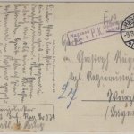Lothringen - Schlacht b. Saarburg, Blick a. Kasernen, gelaufen 1915