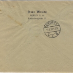 DR - Berlin N65, Einschreibebrief n. Leipzig 1930