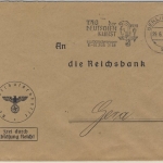 DR - Berlin SW11, Tag d. Deutschen Kunst, Masch.werbestpl. a. Dienstbrief/FdA n.