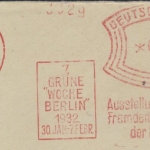 DR - Berlin-Charlottenburg 9, 30 Pfg. AFS "Ausstellungs-, Messe- u. Fremden-