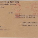 DR - Berlin C2, 15 Pfg. AFS "Magistrat d. Stadt Berlin", Ortsbrief 1931
