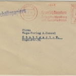 DR - Berlin C2, 8 Pfg. AFS "Beenken - Buchhandlung/Buchdruckerei", Geschäftspap.