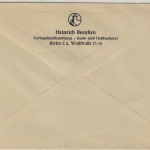 DR - Berlin C2, 8 Pfg. AFS "Beenken - Buchhandlung/Buchdruckerei", Geschäftspap.
