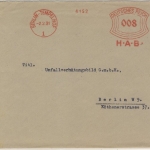 DR - Berlin-Tempelhof, 8 Pfg. AFS "HAB" , Ortsbrief 1931