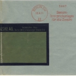 DR - Berlin SW11, 15 Pfg. AFS "Siemens Fernsprechanlagen", Brief 1931