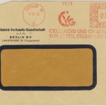 DR - Berlin W9, 12 Pfg. AFS "Celluloid und Cellon", Brief 1935