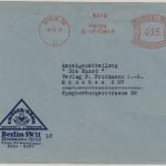DR - Berlin SW11, 15 Pfg. AFS "Werba - Briefdienst", Brief n. München 1931
