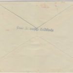 DR - Berlin W35, 3 Pfg. AFS "Geistige Arbeit", Drucksbf. n. Wesselburen 1937