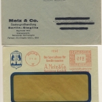 DR - Berlin W57, 12+24 Pfg. AFS "Samenmetz", 2 Briefe 1933
