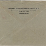 DR - Berlin W57, 5 Pfg. AFS "DAHV", Drucks.brief n. Niederneukirch 1927