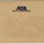 DR - Berlin-Reinickendorf-Ost 1, 15 Pfg. AFS "ADE" (Waagen), Brief 1929