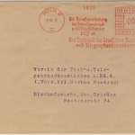 DR - Berlin W57, 4 Pfg. AFS "Berufsvertretung DRP Beamtinnen", Drucks.brief 1932
