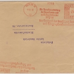 DR - Berlin W57, 4 Pfg. AFS "Berufsvertretung DRP Beamtinnen", Drucks.brief 1932
