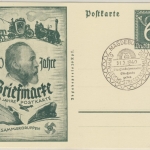 DR - 100 Jahre Briefmarke 6 Pfg. Privat-Sonder-GA + SST Magdeburg 1940