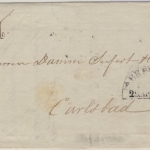 Bremen - Thurn&Taxis Postamt, HKS a. Brief n. ÖSTERREICH (Carsbad) 18347