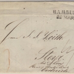 Hamburg/Österreich - L2 a. Portobrief n. Steyr 1839 - mit Inhalt