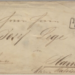 Österreich/Hamburg - 15 Kr. Adler, Brief v. Bilin n. Hamburg, undatiert