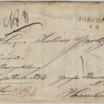Mecklenburg-Schwerin - Parchim, L2 a. Barzahlungsbrief n. Hamburg 1858