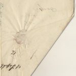 Oldenburg - Löningen, L1 (blau) a. Paketbegleitbrief n. Oldenburg 1852