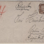 DR - 50 Pfg. Bach u.a., Rohrpost-Ortsbrief Berlin W9, 1929 - ohne Inhalt
