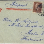 DR - 50 Pfg. Hindenburg u.a., Rohrpost-Ortsbrief Berlin S59, 1930 - ohne Inhalt