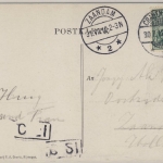 DR - 5 Pfg. Germania, Drucksachenkarte (AK) n. HOLLAND, Cranenburg - Zaandam