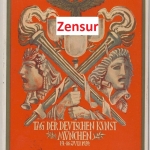 DR - Tag der Deutschen Kunst München 1939, 6 Pfg. Privat-GA + SST