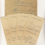 DR - Postsache Nachnahme Telegramm-Gebühren Rinteln - Wormsthal 1922