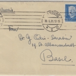 DR - 25 Pfg. Hindenburg Perfin TKC, Brief i.d. SCHWEIZ, Hamburg - Basel 1931