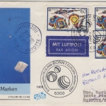 BRD - Europa (Kinderspiele) 1989, 3x60 Pfg. a. FDC n. Franz. Komoren