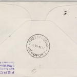 BRD - Wohlfahrt (Gläser) 1986, 2x50 Pfg. a. Schmuck-FDC n. Griechenland
