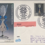 BRD - Wohlfahrt (Gläser) 1986, 2x60 Pfg. a. Schmuck-FDC n. Island