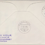 BRD - Wohlfahrt (Gläser) 1986, 2x60 Pfg. a. Schmuck-FDC n. Island