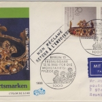 BRD - Wohlfahrt (Gold- u. Silber-Schmiedekunst) 1988, 2x70 Pfg. a. Schmuck-FDC