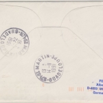 BRD - Libellen 1991, 2x80 Pfg. a. Schmuck-FDC n. Franz. Antillen