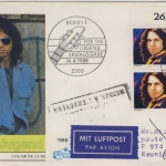 BRD - Jugend (Rock- u. Pop-Idole) 1988, 2x70 Pfg. a. Schmuck-FDC n. Reunion